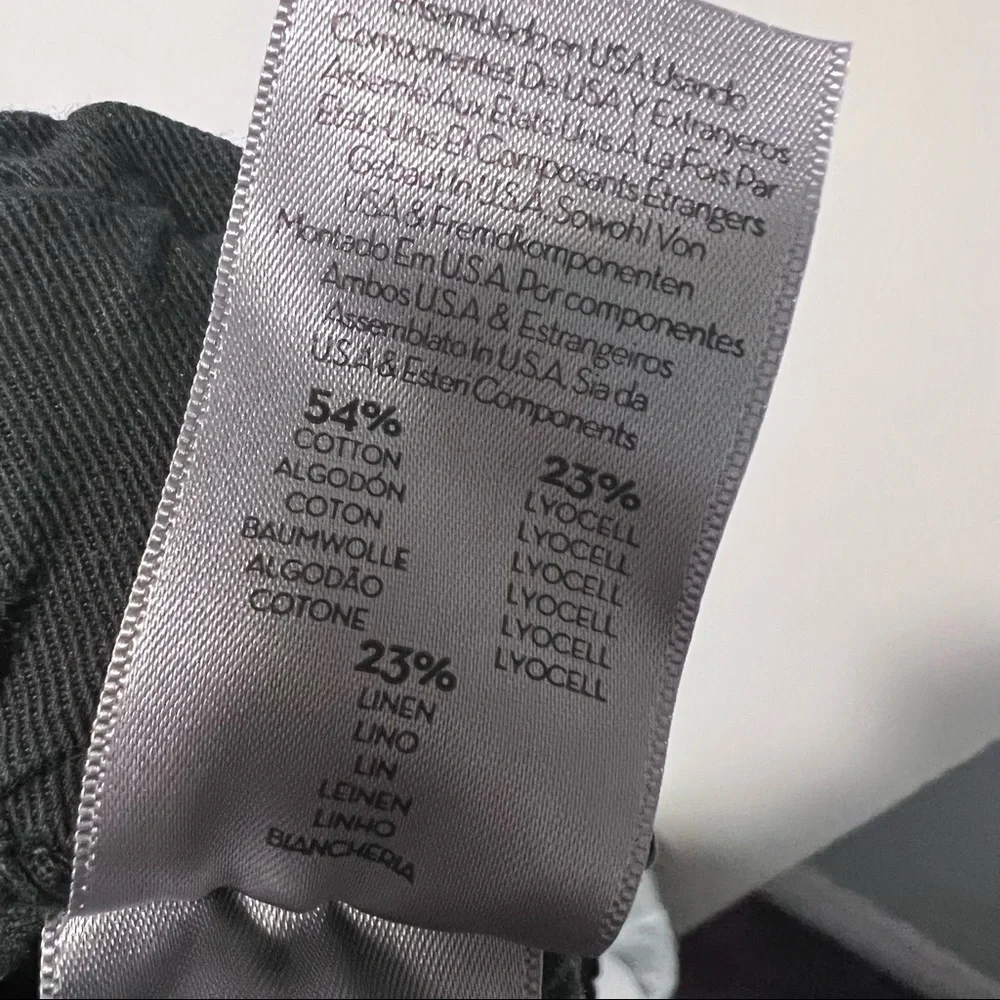 MOTHER the springy ankle Casual Pants faded black 1582 - Picture 7 of 10